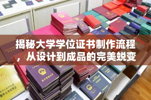 鄂州揭秘大学学位证书制作流程，从设计到成品的完美蜕变
