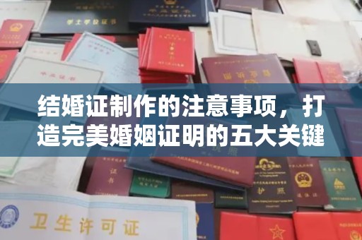 鄂州结婚证制作的注意事项，打造完美婚姻证明的五大关键点