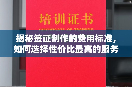 鄂州揭秘签证制作的费用标准，如何选择性价比最高的服务？