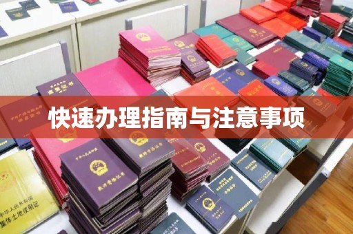 鄂州快速办理指南与注意事项